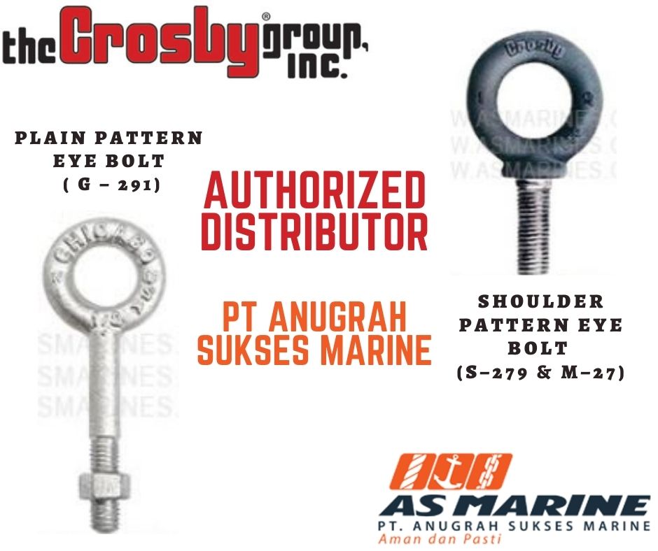 mengenal produk crosby (eye bolt)